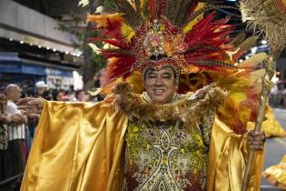 Urusamba en el Desfile de Escuelas de Samba