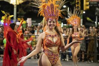 Urusamba en el Desfile de Escuelas de Samba