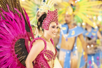 Urusamba en el Desfile de Escuelas de Samba