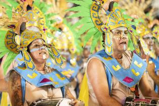 Urusamba en el Desfile de Escuelas de Samba