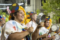 G.R.E.S Asabranca en el Desfile de Escuelas de Samba