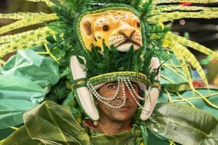 Mocidade Unida en el Desfile de Escuelas de Samba Mocidade Unida en el Desfile de Escuelas de Samba