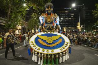 Mocidade Unida en el Desfile de Escuelas de Samba Mocidade Unida en el Desfile de Escuelas de Samba