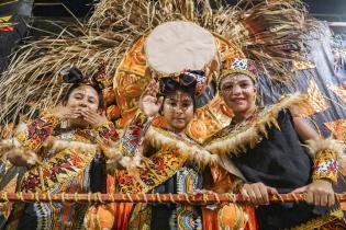 Mocidade Unida en el Desfile de Escuelas de Samba Mocidade Unida en el Desfile de Escuelas de Samba