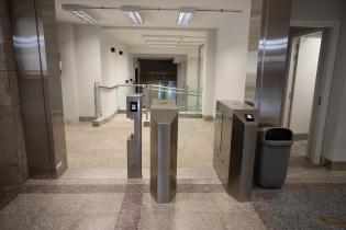 Rampa de accesibilidad del Servicio de Conductores