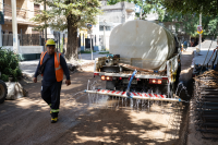 Avance de obras en Solano Antuña desde Luis de la Torre hasta la Rambla