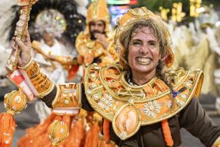 Mocidade Unida en el Desfile de Escuelas de Samba Mocidade Unida en el Desfile de Escuelas de Samba