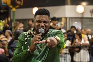 Mocidade Unida en el Desfile de Escuelas de Samba Mocidade Unida en el Desfile de Escuelas de Samba