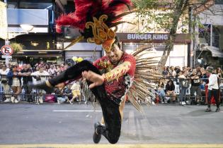 Mocidade Unida en el Desfile de Escuelas de Samba Mocidade Unida en el Desfile de Escuelas de Samba