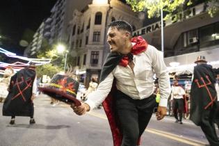 Mocidade Unida en el Desfile de Escuelas de Samba Mocidade Unida en el Desfile de Escuelas de Samba