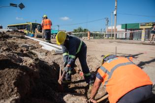 Avance de obras en Avenida Don Pedro De Mendoza y Domingo Arena Avance de obras en Avenida Don Pedro De Mendoza y Domingo Arena