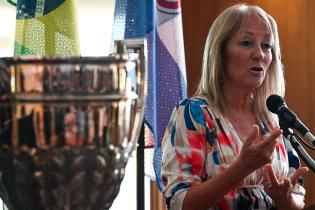 Carolina Cosse participa del lanzamiento de la vigésima edición del Gran Premio del Uruguay «19 Capitales Histórico» Carolina Cosse participa del lanzamiento de la vigésima edición del Gran Premio del Uruguay «19 Capitales Histórico» ,30 de enero de 2024