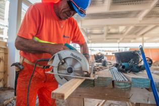 Avance de obras en el Laboratorio de Bromatología en la UAM