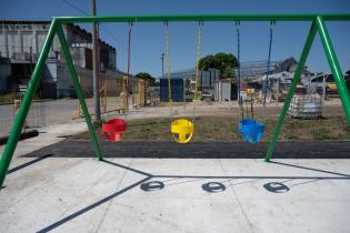 Finalización de obras en plaza Recreo Finalización de obras en plaza Recreo