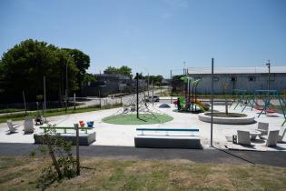 Finalización de obras en plaza Recreo Finalización de obras en plaza Recreo