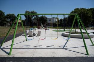 Finalización de obras en plaza Recreo Finalización de obras en plaza Recreo