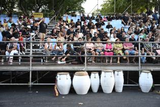 Ensayo de espectáculo por los 300 años de Montevideo para las Llamadas Ensayo de espectáculo por los 300 años de Montevideo para las Llamadas