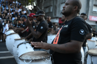 Ensayo de espectáculo por los 300 años de Montevideo para las Llamadas