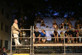 Ensayo de espectáculo por los 300 años de Montevideo para las Llamadas Ensayo de espectáculo por los 300 años de Montevideo para las Llamadas
