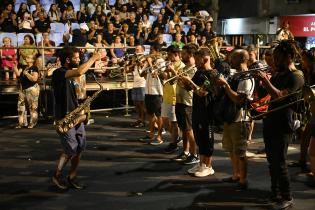 Ensayo de espectáculo por los 300 años de Montevideo para las Llamadas