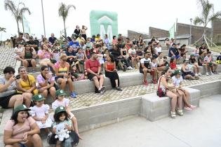 Inauguración de plaza Recreo en el entorno del Espacio Modelo