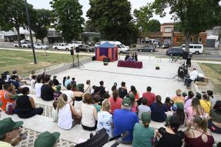 Inauguración de plaza Recreo en el entorno del Espacio Modelo