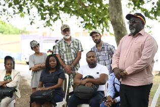 Visita de delegación de gobierno de Angola al Caserío de los Negros Visita de delegación de gobierno de Angola al Caserío de los Negros