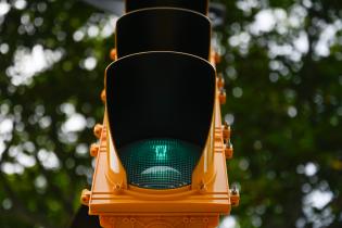 Semáforo en Avenida General Rivera y Rimac Semáforo en Avenida General Rivera y Rimac