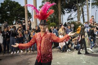 Corso barrial en Paso de la Arena 