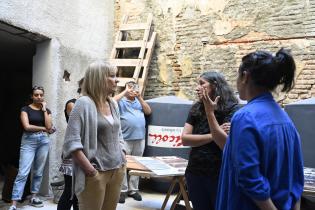 Visita a la cooperativa de vivienda Mandalas Visita a la cooperativa de vivienda Mandalas