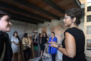 Visita a la cooperativa de vivienda Mandalas Visita a la cooperativa de vivienda Mandalas