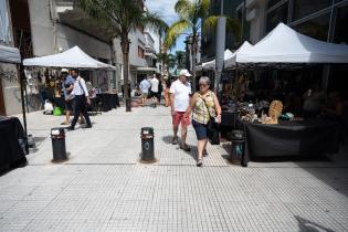 Feria de Economía Social y Solidaria en Peatonal Sarandí