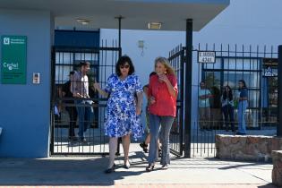 Intendenta de Montevideo Carolina Cosse en la inauguración de cursos de ingles en CEDEL Casavalle