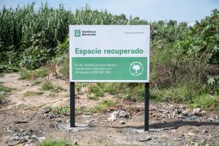 Espacio recuperado en Pasaje Artigas Sur Espacio recuperado en Pasaje Artigas Sur