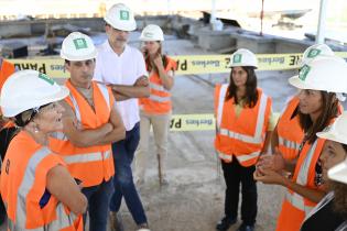 Recorria de la Intendenta de Montevideo por obras del Laboratorio de Bromatología