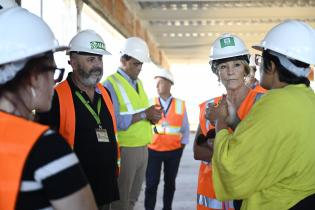 Recorria de la Intendenta de Montevideo por obras del Laboratorio de Bromatología