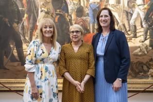 Intendenta de Montevideo Carolina Cosse, presenta las obras de restauración en el Museo Juan Manuel Blanes Intendenta de Montevideo Carolina Cosse, presenta las obras de restauración en el Museo Juan Manuel Blanes