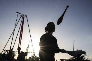 Intervención artística dirigida a infancias y adolescencias en Balcón del Cerro Intervención artística dirigida a infancias y adolescencias en Balcón del Cerro