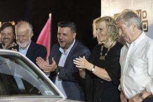 Silvia Pérez Mondino en la llegada Simbólica y Entrega de Premios 20° edición del Gran Premio del Uruguay 19 Capitales Histórico