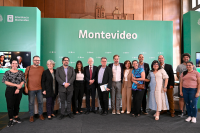 Declaración de Visitante Ilustre de Montevideo a Peter Burke y María Lucía García Pallares-Burke