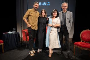 María Inés Obaldía, participa del lanzamiento de la temporada 2024 de la Comedia Nacional: Otros Mundos