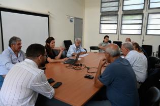 Reunión por acciones de prevención del dengue en CECOED Reunión por acciones de prevención del dengue en CECOED