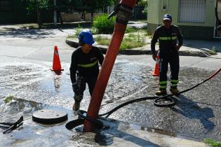 Trabajos preventivos ante las tormentas