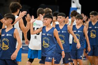 Finales del torneo Jr. NBA en el Antel Arena Finales del torneo Jr. NBA en el Antel Arena