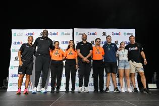 Finales del torneo Jr. NBA en el Antel Arena Finales del torneo Jr. NBA en el Antel Arena