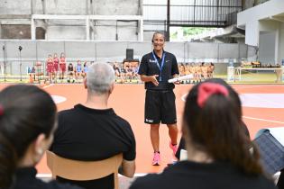 Clínica de la academia de entrenadores de la Jr. NBA