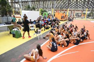 Clínica de la academia de entrenadores de la Jr. NBA