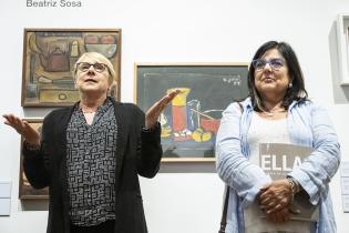 María Inés Obaldía, participa de la exposición «Ellas. Mujeres de la Escuela del Sur» en el Museo Juan Manuel Blanes