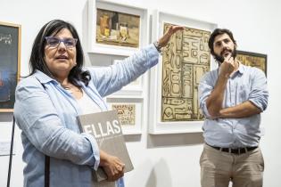 María Inés Obaldía, participa de la exposición «Ellas. Mujeres de la Escuela del Sur» en el Museo Juan Manuel Blanes