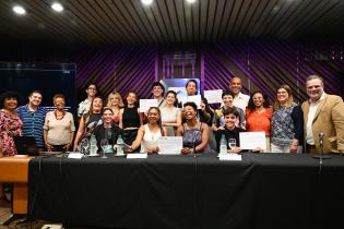 Entrega de premios a colectivos seleccionados para el Fondo Marielle Franco